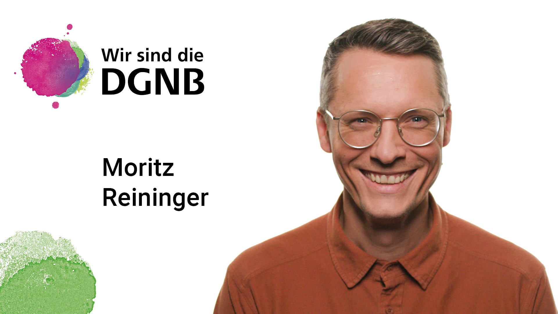 Moritz Reininger gibt Einblick in seine DGNB Geschichte | #WirSindDieDGNB Moritz Reininger gibt Einblick in seine DGNB Geschichte | #WirSindDieDGNB