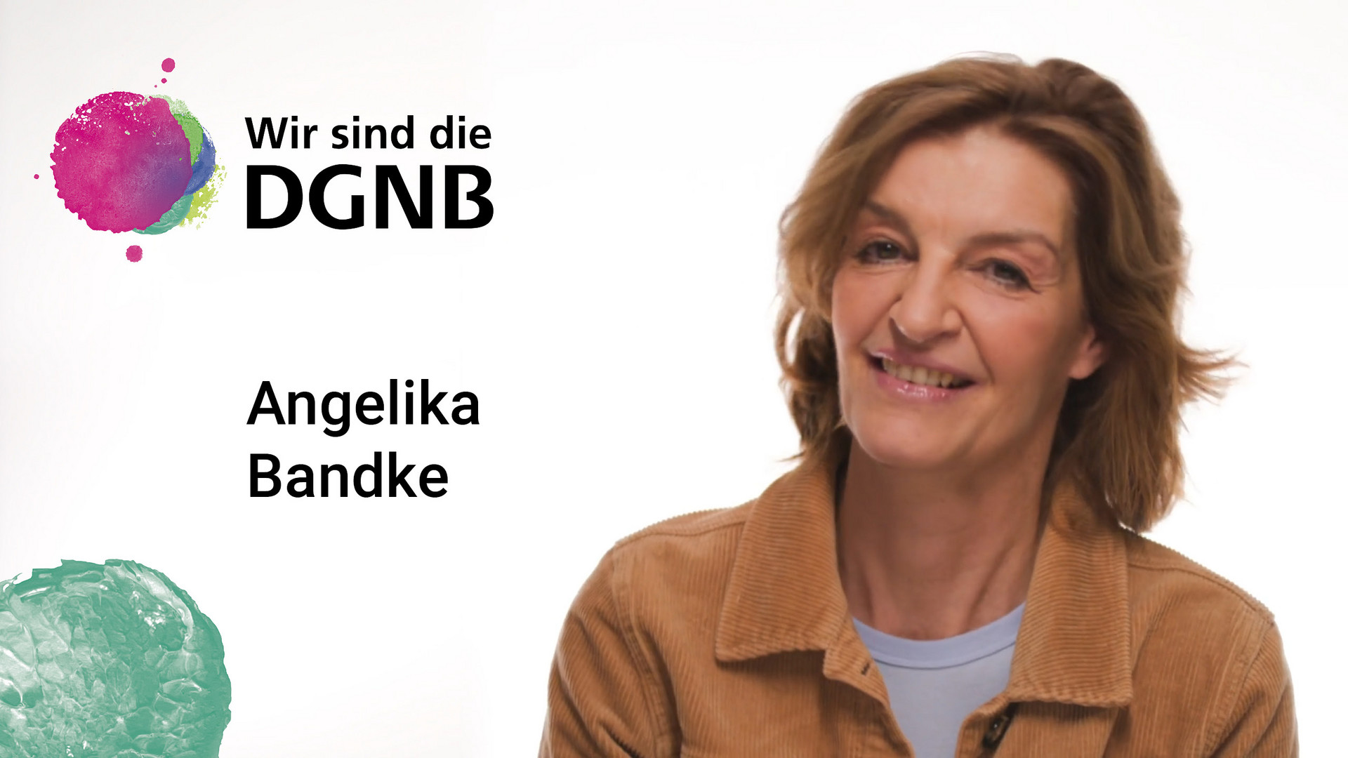 Angelika Bandke gibt Einblick in ihre DGNB Geschichte | #WirSindDieDGNB Angelika Bandke gibt Einblick in ihre DGNB Geschichte | #WirSindDieDGNB
