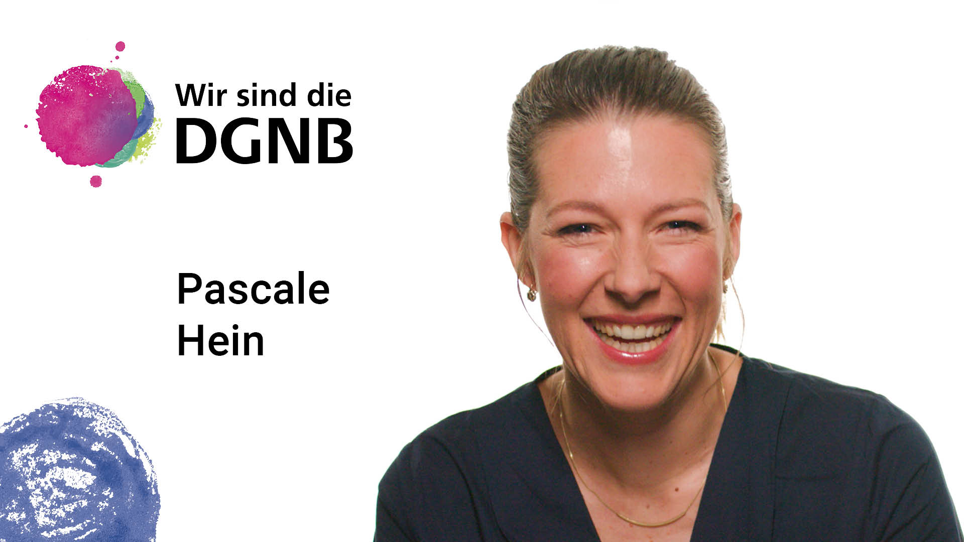 Pascale Hein gibt Einblick in ihre DGNB Geschichte | #WirSindDieDGNB