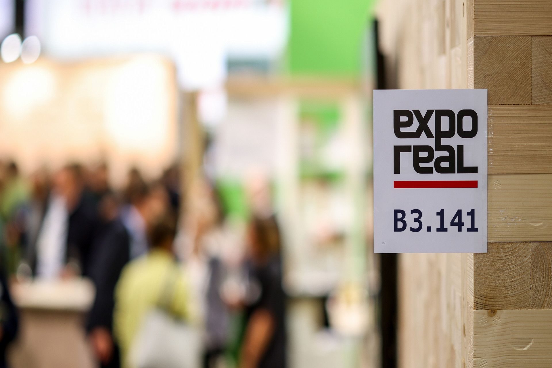 Standnummer 3.141 zur Expo Real