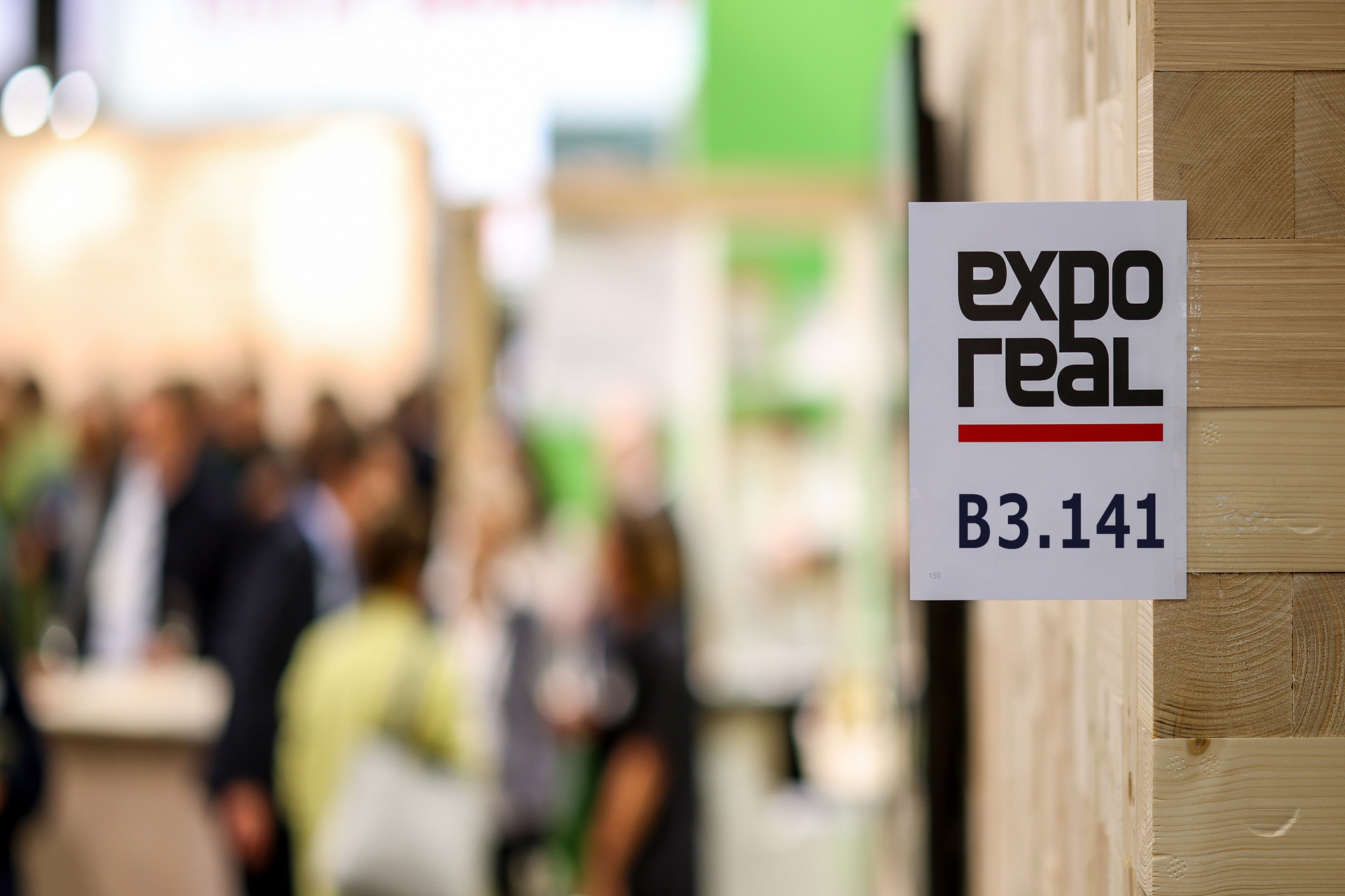 Standnummer 3.141 zur Expo Real
