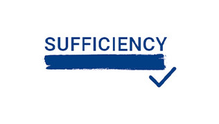 More on the 'Sufficiency' criterion