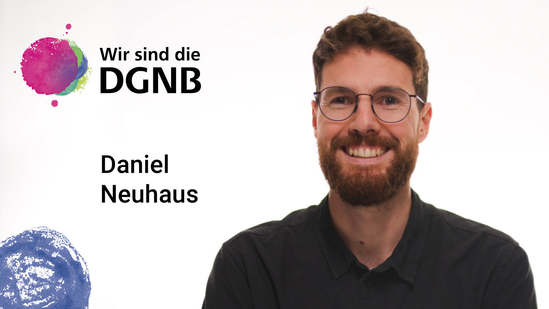 Daniel Neuhaus gibt Einblick in seine DGNB Geschichte | #WirSindDieDGNB