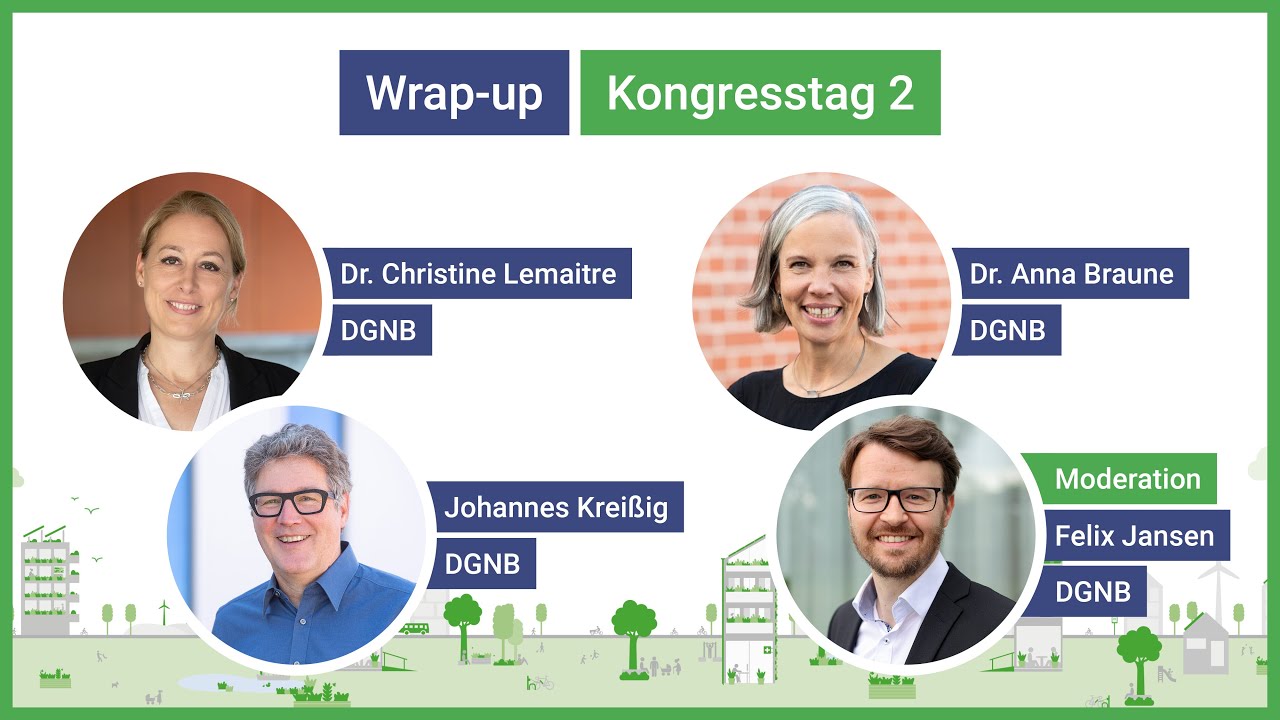 Wrap-up des zweiten Kongresstages | DGNB Jahreskongress 2025