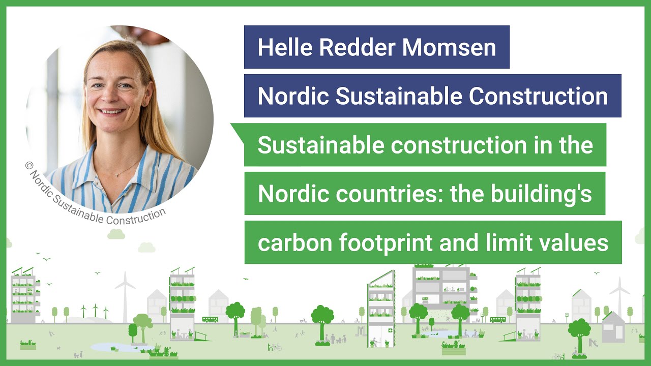 Keynote by Helle Redder Momsen : Sustainable construction in Nordic countries | DGNB Annual Congress