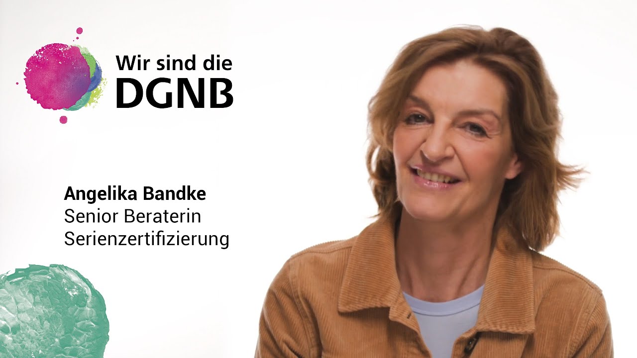 Angelika Bandke gibt Einblick in ihre DGNB Geschichte | #WirSindDieDGNB